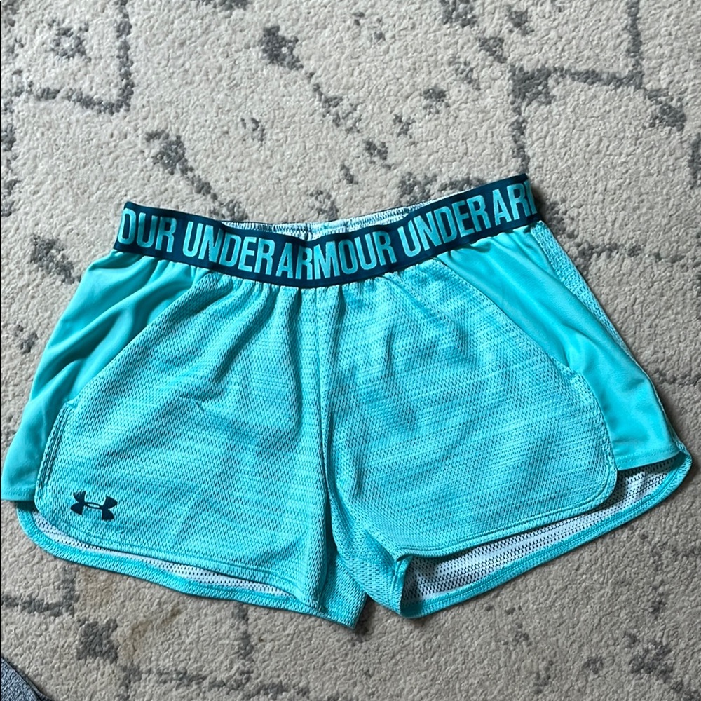 Under Armour Blue Athletic Shorts